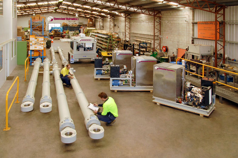 guys working inside factory